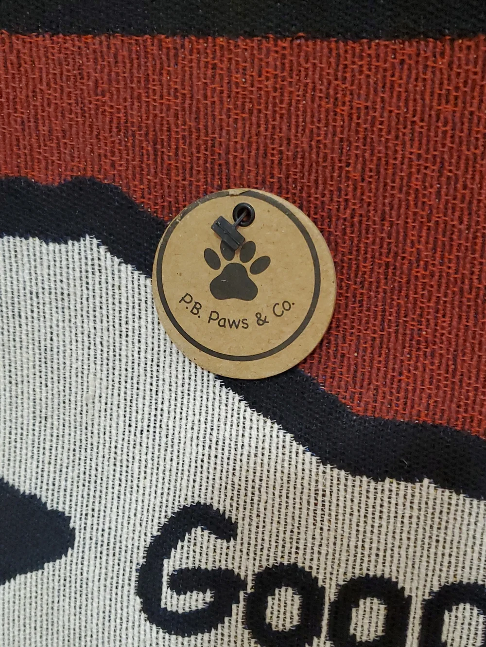 P.B. Paws & Co. bright red